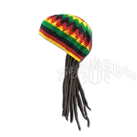 Kids Fake Dreadlocks Wig with Tam / Hat