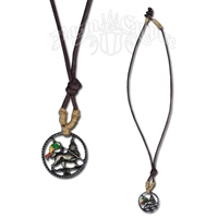 Rasta Lion of Judah Pendant Necklace