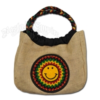 Rasta Happy Face Purse