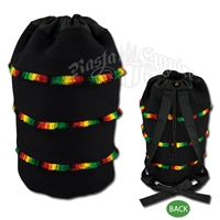 Rasta Backpack With Stripes