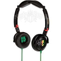 Rasta SkullCandy On-Ear Lowrider Headphones