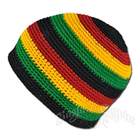 Rasta Reggae Skull Cap
