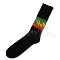 Rasta Lion of Judah Socks