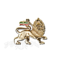 Rasta Lion of Judah Pin