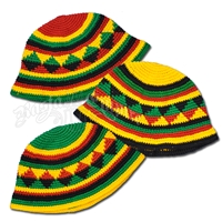 Rasta and Reggae Kids Crochet Hat