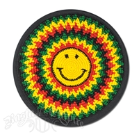 Rasta and Reggae Happy Face Mouse Pad