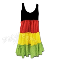 Rasta and Reggae Tank Top Dress