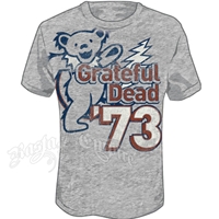 Grateful Dead 73 Bears Athletic Heather T-Shirt - Men's