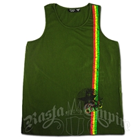 Rasta Lion Star Sage Tank Top - Men's