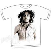 Bob Marley Sepia White T-Shirt - Men's