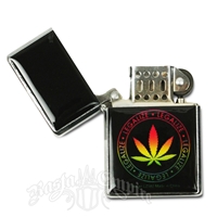 Rasta Legalize Refillable Lighter