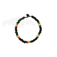 Rasta Coco Beads Bracelet
