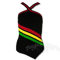 Rasta and Reggae Knit X-Band Top