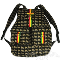 Dub Wise Cinch Backpack - Black