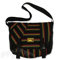 Dub Wise Large Rasta Lion Messenger Bag