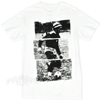 Bob Marley Soccer 77 White T-Shirt - Men's