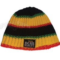Bob Marley Rasta Knit Beanie