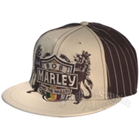 Bob Marley Lion Crest Pinstripe Cap