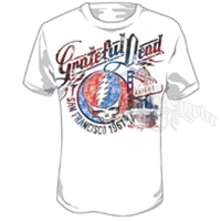 Grateful Dead San Francisco 1967 White T-Shirt - Men's