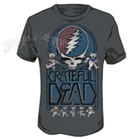 Grateful Dead SYF & Dancing Bears Charcoal T-Shirt - Men's