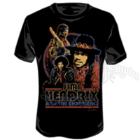 Jimi Hendrix Experience Vintage Black T-Shirt – Men’s