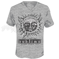 Sublime Sun Athletic Heather V-Neck T-Shirt – Men’s