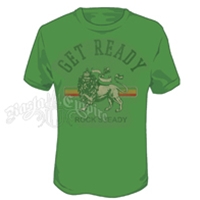 Lion of Judah Get Ready Kelly Green T-Shirt - Men's