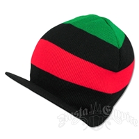 RBG Beanie Visor Cap - Black Brim