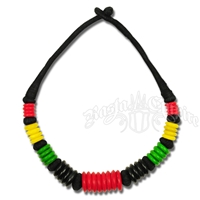Rasta and Reggae Beaded Choker