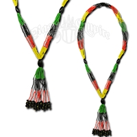 Rasta and Reggae Bolo Necklace
