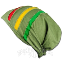 Rasta Stripes Kerchief Headband – Sage