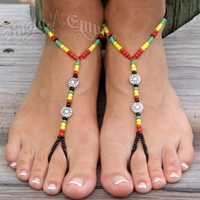 Rasta Barefoot Sandal Jewelry