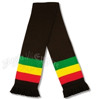 Rasta Brown Scarf