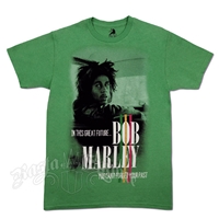 Bob Marley Forget Your Past Green T-shirt - Men's