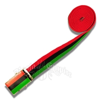 Green, Black, and Red Belt