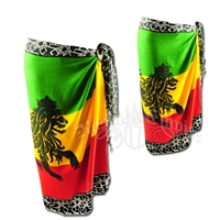 Rasta and Reggae Lion of Judah Sarong