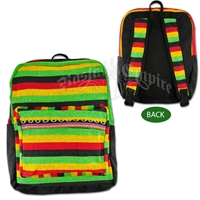 Rasta Striped Backpack