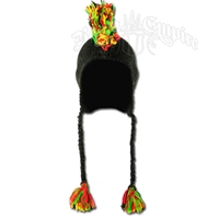 Rasta and Reggae Mohawk Beanie