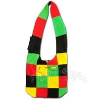 Rasta & Reggae Patchwork Shoulder Bag