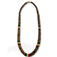 Coco Beaded Necklace - Brown