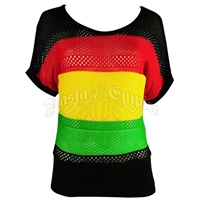 Rasta and Reggae Knit Top