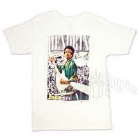 Jimi Hendrix Newport White T-Shirt - Men's