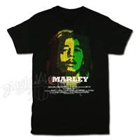 Bob Marley Film Black T-Shirt - Men's