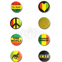 Assorted Rasta Pins