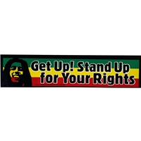 Get Up Stand Up For Your Rights Sticker