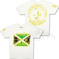Jamaica League Champs White T-Shirt - Men's