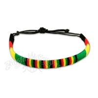 Multi Stripe Wrapped Bracelet