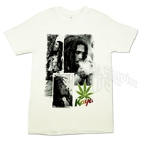 Bob Marley Kaya White T-Shirt - Men's