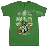 Bob Marley Rastafari Green T-Shirt - Men's
