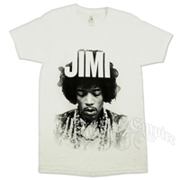 Jimi Hendrix Jimi White T-Shirt - Men's